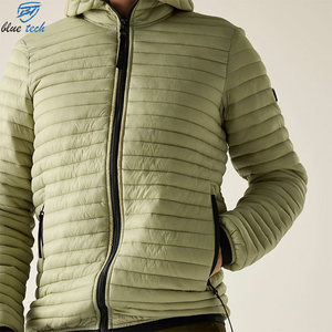 Wholesale <b>Men's</b> Quilted Winter <b>Jacket</b> <b>Lightweight</b> Insulated Puffer Coat Stand Collar Full Zip Casual Outdoor Fashion <b>Jacket</b> - Product Image 3