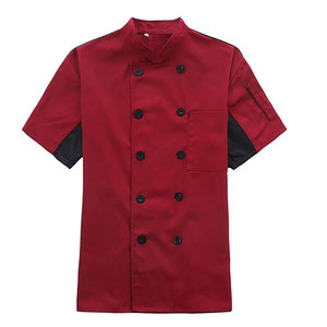 Veste de chef unisexe élégante et résistante avec coutures durables pour les tâches de préparation culinaire - Product Image 1