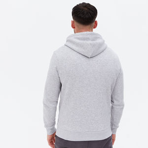 Nuevas Sudaderas de Moda para Hombre, Otoño Invierno, Manga Larga, Corte Regular, Color Sólido, Casual, Forro Polar, Blanco, Térmicas, 100% Algodón - Product Image 4