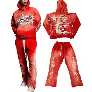 High Quality Flared Custom Tracksuit Jogger Flare Joggers Tracksuits <b>for</b> Men Pants Velour <b>Women</b> Oversized Plain <b>Sweat</b> <b>Suits</b> - Product Image 6