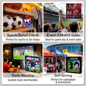 Aimant de réfrigérateur audio personnalisé OEM, lecteur de musique, cadeau promotionnel pour événements, cadeau pour les fans de superstars, pour les événements sportifs de football - Product Image 4
