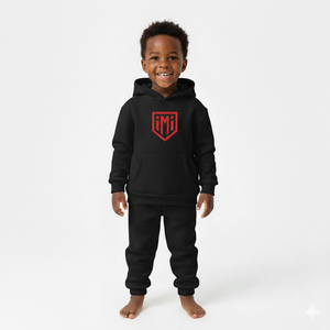 Conjuntos de Sudadera y Pantalones Deportivos Personalizados para Bebés Niños, Estilo Urbano de Invierno, Estampados, 100% Algodón Grueso, Servicio OEM - Product Image 4