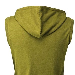 Sudadera con capucha de algodón para hombre con cremallera, forro polar suave, logotipo personalizado, fabricante OEM ODM, venta al por mayor de fábrica, ajuste regular, con bolsillo - Product Image 4