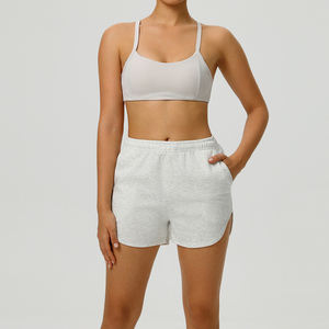 Conjunto Deportivo para Mujer, Shorts de Cintura Alta y Sujetador Deportivo, Ropa Ligera para Ejercicio, Yoga, Fitness y Entrenamiento Diario - Product Image 5
