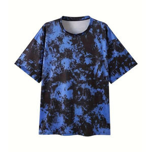 Camisetas Tie-Dye Personalizadas para Hombre |   Camisetas Unisex con Logotipo Personalizado y Estampado Completo |   Tops Vibrantes Teñidos a Mano al por Mayor - Product Image 1