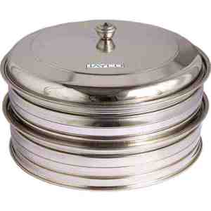 EXCLUSIVE STAINLESS STEEL HOLY COMMUNION DOUBLE TRAY SET 80 CUPS <b>MIRROR</b> FINISH HEAVY DUTY BOTTOM RING - Product Image 1