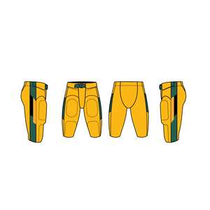 Uniforme de football américain unisexe, taille plus, confortable, 100% polyester, manches courtes, design le plus populaire pour le football adulte - Product Image 3