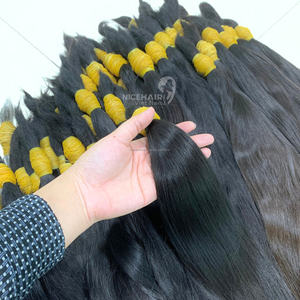 ผม100% แท้สำหรับต่อผมคนผมธรรมชาตินุ่มสลวยและเป็นลอนคลื่นผมทอจากเวียดนามเกรดเก้า - Product Image 5