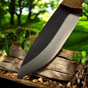 Funda Personalizada para Cuchillo Skinner, Recta, ODM, Personalizable |   Cuchillo de Camping Forjado a Mano con Mango de Resina Bushcraft |   El Mejor Cumpleaños - Product Image 3