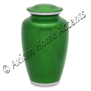 Elegante urna de cremación de aluminio con diseño contemporáneo Urna de tributo conmemorativo de Axiom Home Accents - Product Image 5