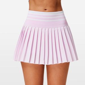 กระโปรงพลีทลายสก็อตสำหรับกีฬากลางแจ้ง กอล์ฟ เทนนิส แบดมินตัน เต้น ฟิตเนส โยคะ ชุดกระโปรงสำหรับเล่นเทนนิส - Product Image 3