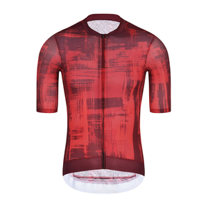 Wholesale Unisex <b>Cycling</b> Jerseys Breathable Short Sleeve Active Stretch Spandex/Polyester Heat-Transfer Printed Custom Team Name - Product Image 1