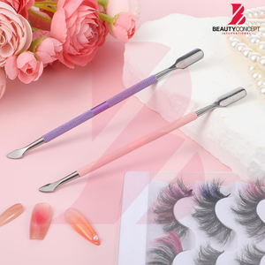 Poussoir à cuticules pour ongles, 2 pièces, poussoir à double extrémité pour enlever les cuticules, outil professionnel pour enlever les cuticules des ongles des mains et des orteils - Product Image 6