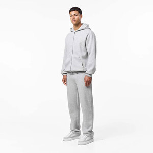 Conjunto de Sudadera con Capucha y Pantalones Deportivos Unisex, Cómodo, Tejido Suave, Corte Relajado, Ropa Deportiva para Uso Diario, Colores y Tallas Personalizables - Product Image 1