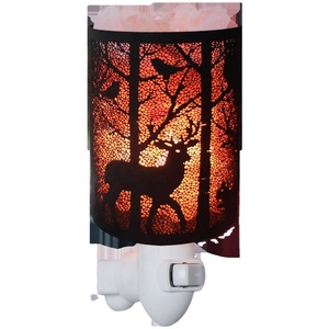 Lampe en sel naturel de l'Himalaya 100% écologique de style antique sculpté rose de qualité supérieure, best-seller, par Impex Pakistan - Product Image 2