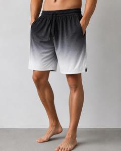 Shorts d'entraînement pour hommes, séchage rapide, légers, athlétiques, pour la course à pied, sportifs, écologiques, respirants, avec cordon de serrage en toile - Product Image 5