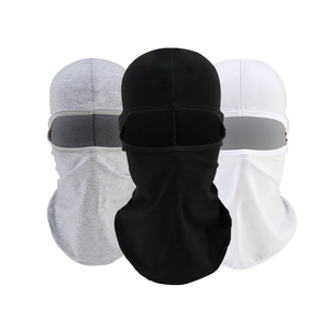 Vente en gros de balaclavas personnalisés, masque facial de sport anti-UV, respirant, en coton et soie, sublimation, couvre-visage complet, unisexe, pour l'extérieur - Product Image 2