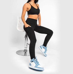 Leggings pour femmes, collants de sport sans couture personnalisés, pantalons de gym à séchage rapide, vêtements de yoga performants, fournisseur en gros - Product Image 3