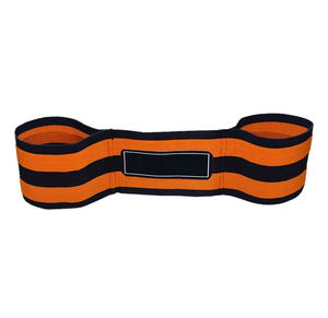 Bandes de musculation antidérapantes en nylon éco-responsable avec logo personnalisé, haute élasticité, pour exercices unisexes, soulevé de terre et bandes de tir à l'arc - Product Image 1