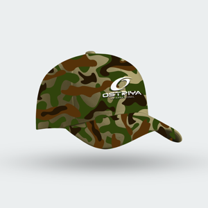 Gorra de Béisbol Estructurada con Camuflaje y Logotipo Bordado Personalizado, con Cierre Ajustable, Gorra de Alto Rendimiento para Actividades al Aire Libre - Product Image 1