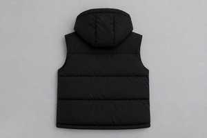 Gilet matelassé court personnalisé en gros, style mode, effet bulle - Product Image 1