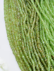 เพอริดอทดิบจากแอฟริกา ทรงเหลี่ยม ขนาด 16 นิ้ว สำหรับทำเครื่องประดับอัญมณีชั้นดี - Product Image 4