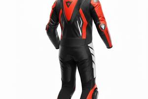 Combinaison de moto en cuir véritable, protection intégrale - Product Image 6