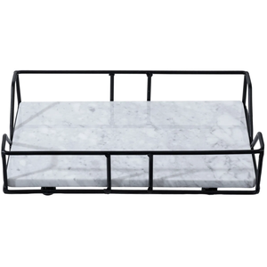 Plateau à serviettes en bois décoratif minimaliste, organiseur de serviettes en papier pour table, en vrac - Product Image 4