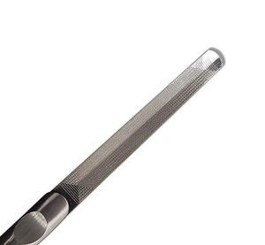 Lime à ongles professionnelle de haute qualité en acier inoxydable, droite, double face, réutilisable - Product Image 4