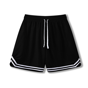 Pantalones Cortos de Baloncesto de Secado Rápido al por Mayor de Fábrica para Hombre y Mujer, Pantalones Deportivos Casuales de Lona Sólida sin Superposición - Product Image 5