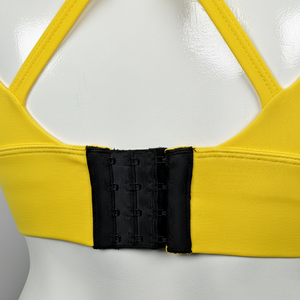 Ensemble de soutien-gorge de sport floral grande taille avec bretelles en Y, respirant, écologique et imperméable pour le fitness féminin - Product Image 3