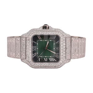 Reloj de Diamantes Moissanite para Hombre, Diseño Lujoso con Incrustaciones de Diamantes, Construcción Duradera, Disponible al Mejor Precio, Venta al Por Mayor - Product Image 4