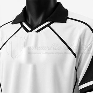 Maillot de football personnalisé OEM par sublimation, respirant, séchage rapide, 100 % polyester, antibactérien, uniforme d'équipe, vente en gros - Product Image 6