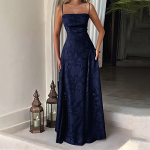 Robes de soirée vintage en gros, robes longues brodées très tendance, robes de soirée maxi - Product Image 5