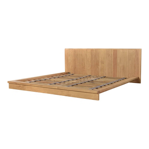 High Quality Nordic Wooden Bed <b>Frame</b> Minimalist Bedroom Furniture for Modern Apartment and Villa - Product Image 2