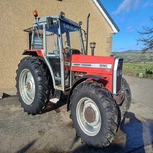Tractor Usado Massey Ferguson MF 390 4WD Diésel con Bomba y Rodamiento, 110HP, Garantía de 3 Años, en Venta - Product Image 6
