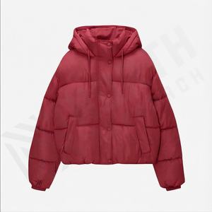 Chaqueta acolchada para mujer, Abrigo acolchado para mujer, capucha, chaquetas cálidas, chaqueta acolchada de moda para hombre, pluma de plumón de pato - Product Image 2