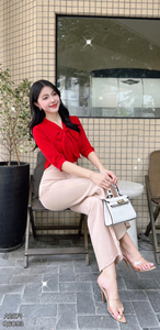 High Quality 1pc/polybag 150 GSM All Seasons <b>Women</b> Long Sleeve Shirt with Big <b>Bow</b> <b>Tie</b> Office Casual Solid Top Blouse Top Type - Product Image 5