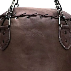 Saco de Boxeo de Cuero PU Duradero de Alta Calidad al por Mayor con Relleno de Arena, Saco de Boxeo Personalizable para Entrenamiento de Artes Marciales - Product Image 5