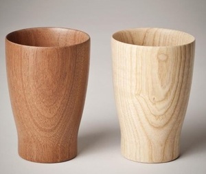 Mug en bois rustique fait main, tasse à café en bois massif naturel, vaisselle écologique pour le thé, le café, la bière, le jus - Product Image 4