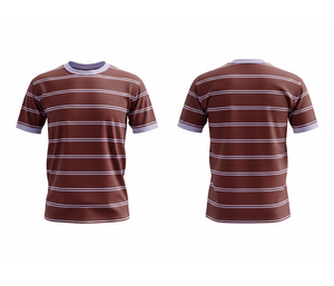 เสื้อยืดซับลิเมชั่นคุณภาพสูงแบบกำหนดเองสำหรับแบรนด์เสื้อผ้ากีฬา |   ไซส์ผู้ชาย ผู้หญิง และเยาวชน |   น้ำหนักเบา แห้งเร็ว - Product Image 6