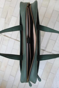 Maletín de Cuero Genuino para Hombre, Bolso Bandolera para Portátil, Bolso de Mano de Cuero para Portátil, Bolso de Viaje para Negocios y Oficina, Gran Capacidad - Product Image 5