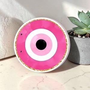 Plaque magnétique en acrylique pour extensions de cils, motif cœur, diamant, papillon, rose, imperméable, haute qualité - Product Image 1
