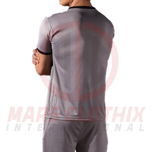 Ensemble de survêtement pour homme de qualité supérieure en vente en ligne, vêtements de sport pour homme, ensemble t-shirt et pantalon en gros - Product Image 5