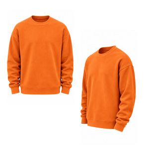 Sudadera de punto gofrado para hombre, manga larga, cuello redondo texturizado, jersey casual térmico, fabricante OEM de ropa urbana personalizada - Product Image 5