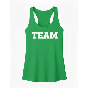 Wholesale Women's Short Jersey Camisole Breathable Eco-Friendly Tank <b>Top</b> with Bra Support Front Logo 100% Polyester - Product Image 2