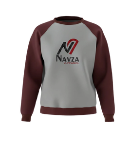 เสื้อสเวตเชิ้ตผู้ชายดีไซน์สวยคุณภาพสูง สีเบจ คอวี ตัดเย็บแบบมีดีไซน์พิเศษ สำหรับฤดูหนาว - Product Image 3