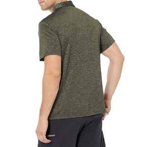 Camisetas de Golf Lisas de Alta Calidad al por Mayor, Personalizadas con Logotipo Bordado, Unisex, Tejidas, Transpirables, Casuales de Negocios para Hombre - Product Image 3