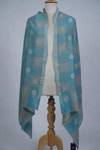 Écharpe VIC en cachemire et laine fine pour femme, style châle indien, 70x200 cm, respirante, pour l'hiver, usage extérieur et quotidien - Product Image 3