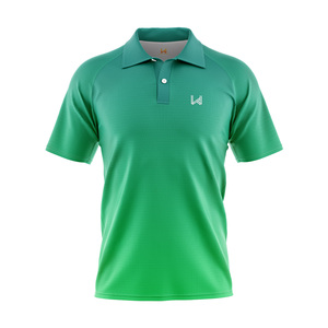Chemises polo personnalisées de haute qualité avec logo personnalisé, cousues, pour hommes, anti-rides, 100% coton, tricotées - Product Image 1